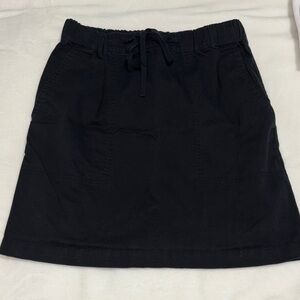 LOFT Black Mini Skirt